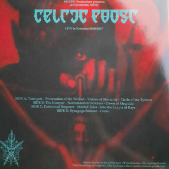 CELTIC FROST Totengott - An Evening with Celtic Frost 2LP , Live in Katowice [VINYL 12